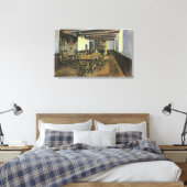 Hot Shot Battery Cannon über Niagara Mouth Leinwanddruck (Insitu (Schlafzimmer))