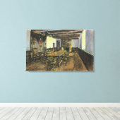 Hot Shot Battery Cannon über Niagara Mouth Leinwanddruck (Insitu (Holzboden))