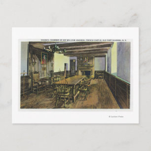 Hot Shot Battery Cannon über Niagara Mouth Postkarte