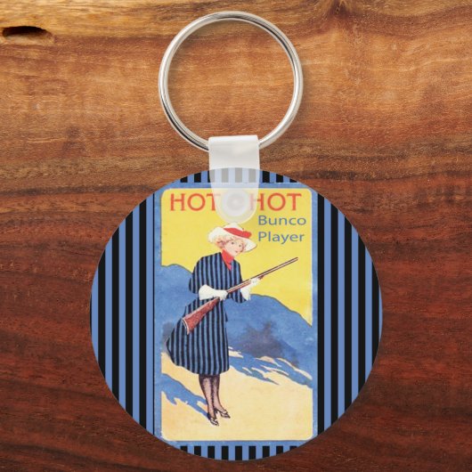 Hot Shot Buncplayer Schlüsselanhänger (Vorderseite)
