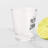 Hot Shot Designer | Funny Gift Shotglas Schnapsglas (Links)