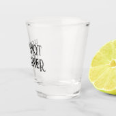 Hot Shot Designer | Funny Gift Shotglas Schnapsglas (Rechts)