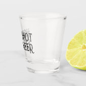 Hot Shot Engineer | Funny Gift Shotglas Schnapsglas (Rechts)