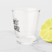 Hot Shot Manager | Funny Gift Shotglas Schnapsglas (Rechts)