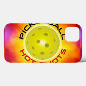Hot Shots bei Pickleball 1 Case-Mate iPhone Hülle (Rückseite (Horizontal))