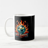 Hot Shots Fußballmannschaft Kaffeetasse (Links)