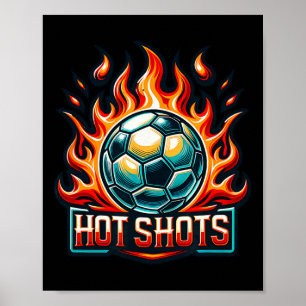 Hot Shots Fußballteam  Poster
