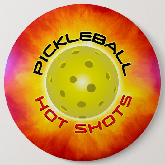 Hot Shots in Pickleball 1 Bildoptionen Button (Vorderseite)