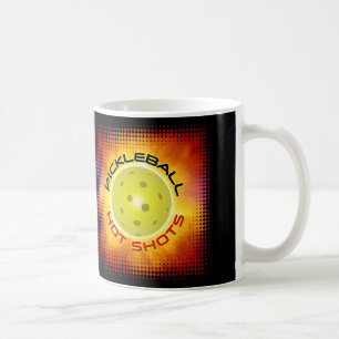 Hot Shots in Pickleball 1A-Tasse Kaffeetasse
