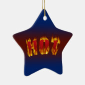 Hot Sign Keramik Ornament (Rechts)