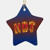 Hot Sign Keramik Ornament (Links)