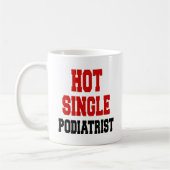 Hot Single Podiatrist Kaffeetasse (Links)