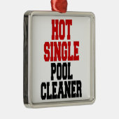 Hot Single Pool Cleaner Ornament Aus Metall (Rechts)
