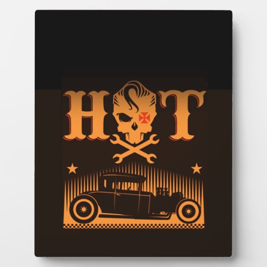 Hot Skull Rods Fotoplatte (Vorderseite)
