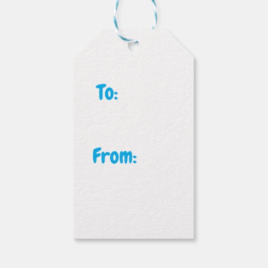 Hot Snowman Geschenkanhänger (Rückseite)