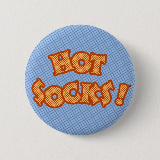 Hot Socks Button (Vorderseite)