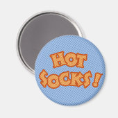 Hot Socks Magnet (Vorderseite/Rückseite)