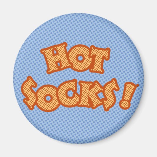 Hot Socks Magnet (Vorne)