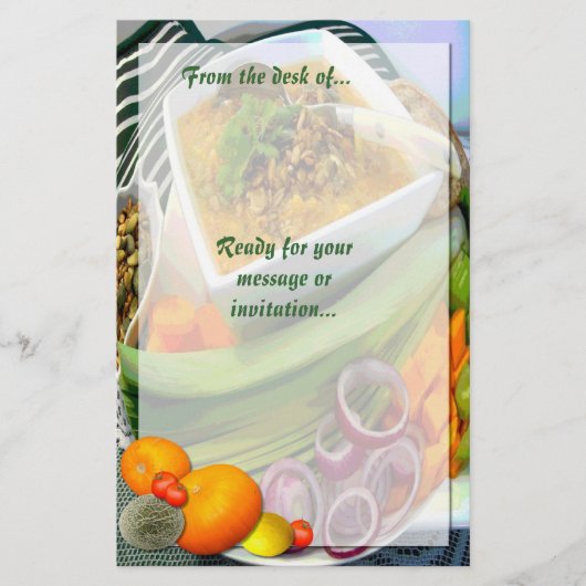 HOT SOUP ~ Stationär Briefpapier (Vorderseite)