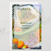 HOT SOUP ~ Stationär Briefpapier (Vorne/Hinten)