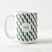 HOT & SPICY Jalapeño Chile Paprikaschoten Muster C Kaffeetasse (Links)