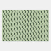 HOT & SPICY Jalapeño Chile Paprikaschoten Muster Geschenkpapier Set (Vorderseite 2)