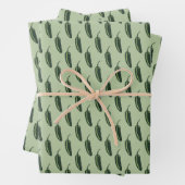 HOT & SPICY Jalapeño Chile Paprikaschoten Muster Geschenkpapier Set (Beispiel)