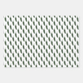 HOT & SPICY Jalapeño Chile Paprikaschoten Muster Geschenkpapier Set (Vorderseite 3)