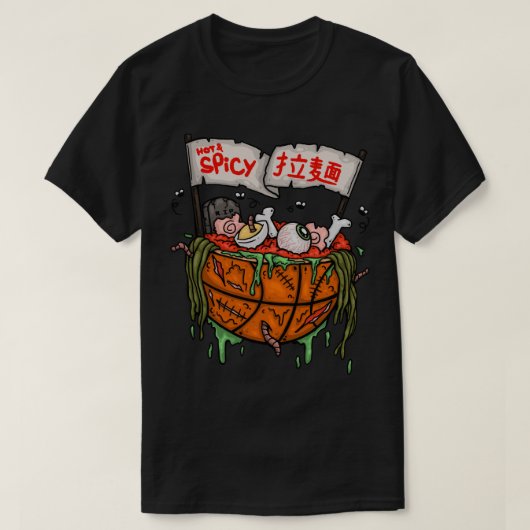 Hot & Spicy Ramen T-Shirt (Design vorne)