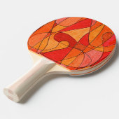 "Hot Spot" Abstrakt Ping Pong Paddle Tischtennis Schläger (Vorderseite)