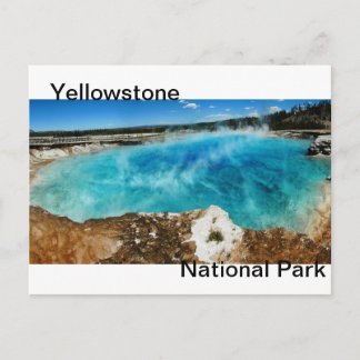 Hot Spring Pond Postkarte