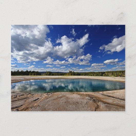 Hot Spring Postkarte (Vorderseite)