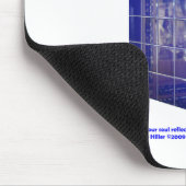 Hot Springs, AR BlueTile Reflection Geschenke Appa Mousepad (Ecke)