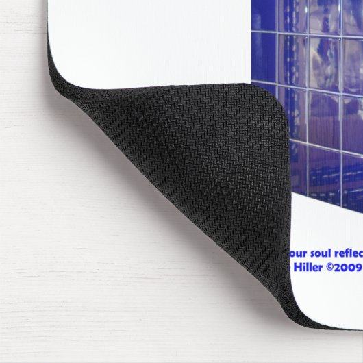 Hot Springs, AR BlueTile Reflection Geschenke Appa Mousepad (Ecke)