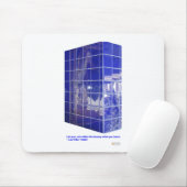 Hot Springs, AR BlueTile Reflection Geschenke Appa Mousepad (Mit Mouse)