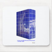 Hot Springs, AR BlueTile Reflection Geschenke Appa Mousepad (Vorne)