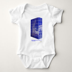 Hot Springs, AR BlueTile Reflection Geschenke Bekl Baby Strampler
