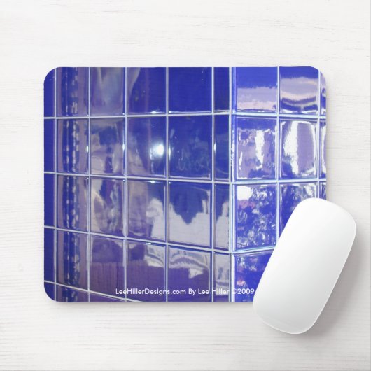 Hot Springs, AR BlueTile Reflection Mouse Pad Mousepad (Mit Mouse)