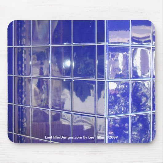 Hot Springs, AR BlueTile Reflection Mouse Pad Mousepad (Vorne)