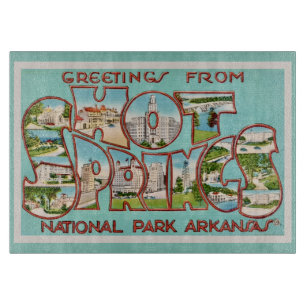 Hot Springs Arkansas  Schneidebrett