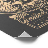 HOT SPRINGS ARKANSAS - STADT WARTER SPRINGS VINTAG POSTER (Ecke)