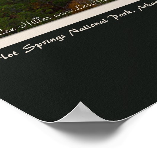 Hot Springs City and National Park Centennial Ed Poster (Ecke)