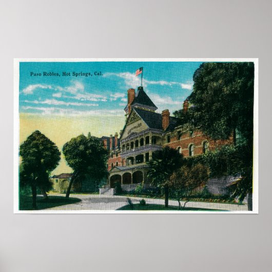 Hot Springs in Paso Robles, CAPaso Robles, CA Poster (Vorne)