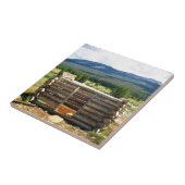 Hot Springs in Tuolumne Meadows, Yosemite, CA Fliese (Seite)
