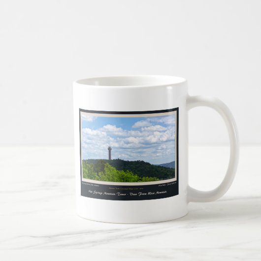 Hot Springs Mountain Tower Centennial Ed Kaffeetasse (Rechts)