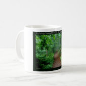 Hot Springs National Park, AR Fading Fog Geschenke Kaffeetasse (Vorderseite Links)