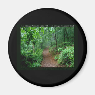 Hot Springs National Park, AR Fading Fog Geschenke Magnet