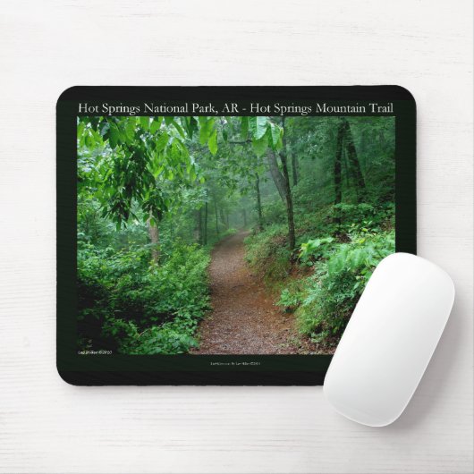 Hot Springs National Park, AR Fading Fog Geschenke Mousepad (Mit Mouse)
