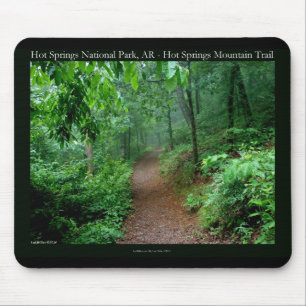 Hot Springs National Park, AR Fading Fog Geschenke Mousepad