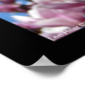 Hot Springs National Park AR Saucer Magnoia Poster (Ecke)